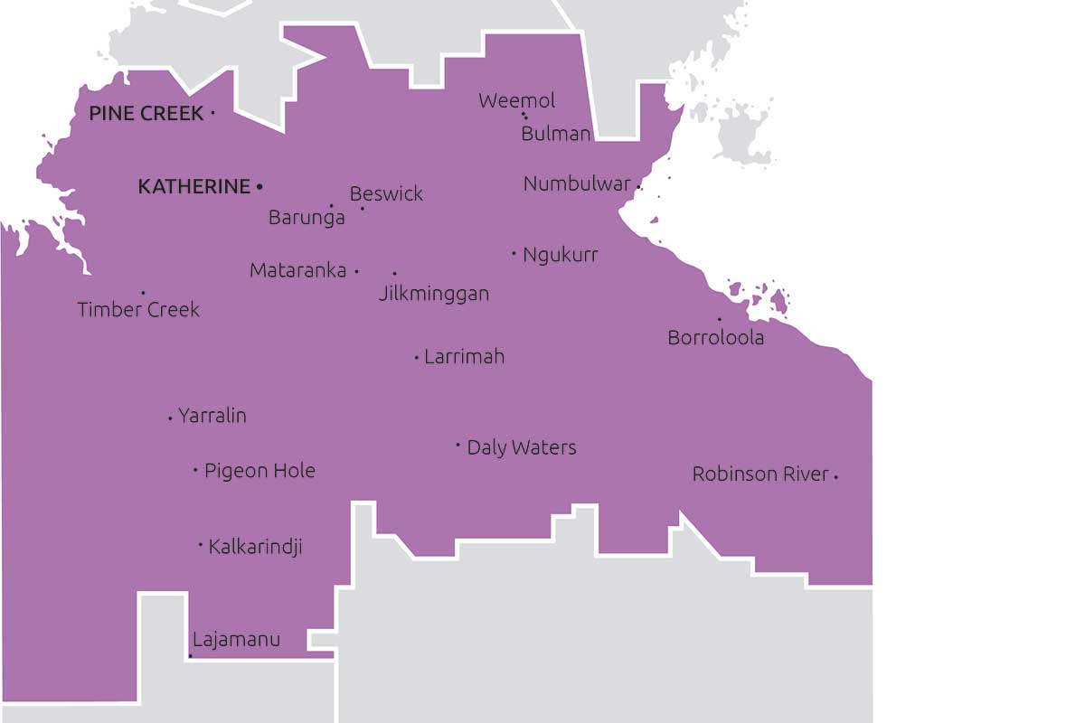 Boundaries and towns that Big Rivers TBC service.